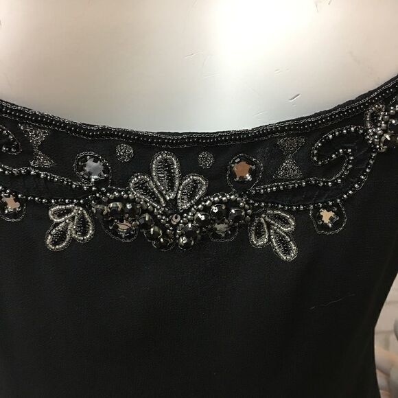 NWOT Yoana Baraschi black beaded tank - 4 - Picture 7 of 10
